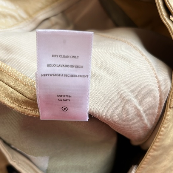 Rails Jo Cafe Faux Leather High Waist Tapered Leg Pants Size 6 - Picture 13 of 16